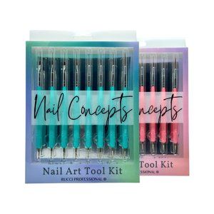 Professional Nail Art Toolkit for Nail Salon and DIY home nails Gel Polish Nail